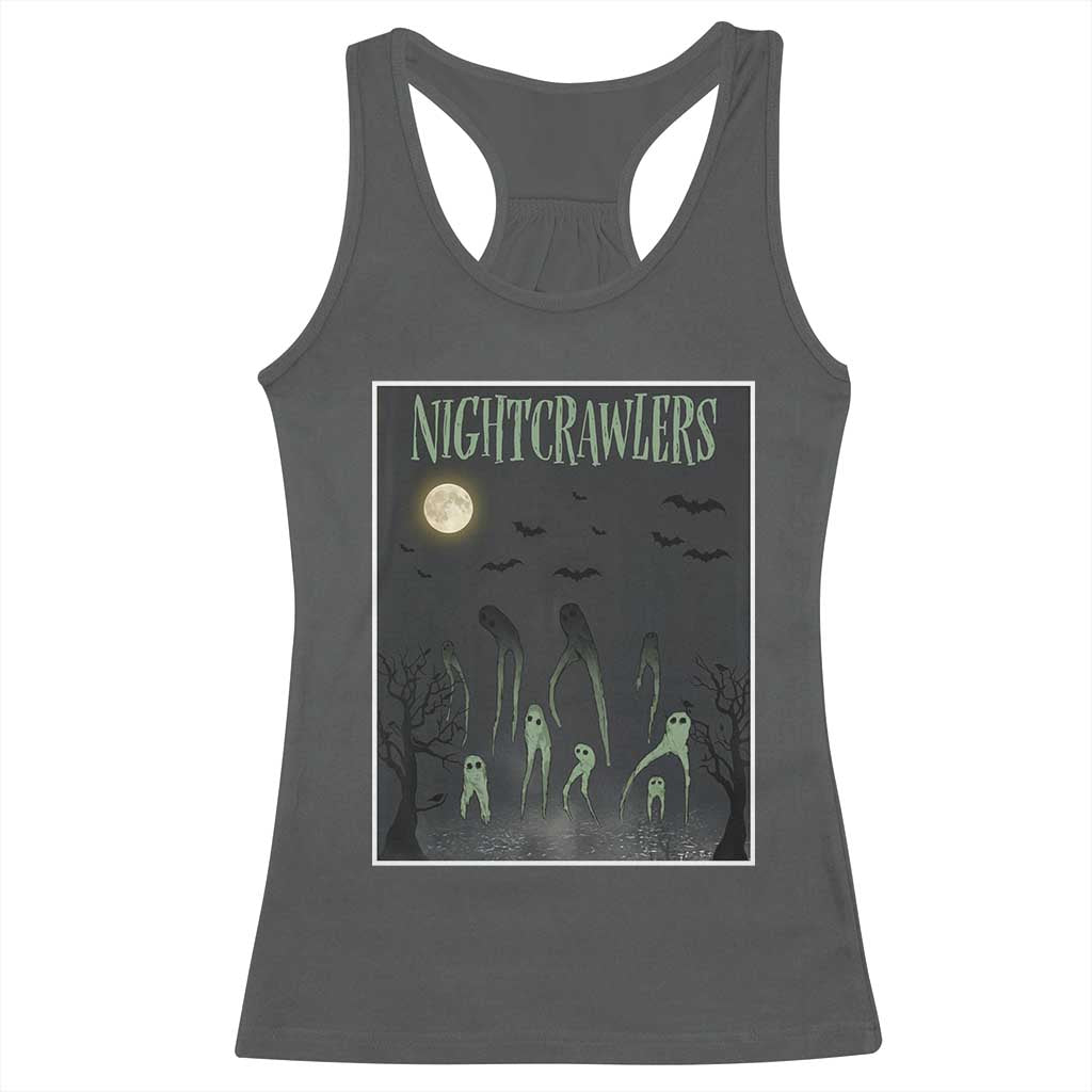 Fresno Nightcrawlers Racerback Tank Top Gothic Cryptid Horror Fan Gift - Wonder Print Shop