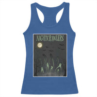 Fresno Nightcrawlers Racerback Tank Top Gothic Cryptid Horror Fan Gift - Wonder Print Shop