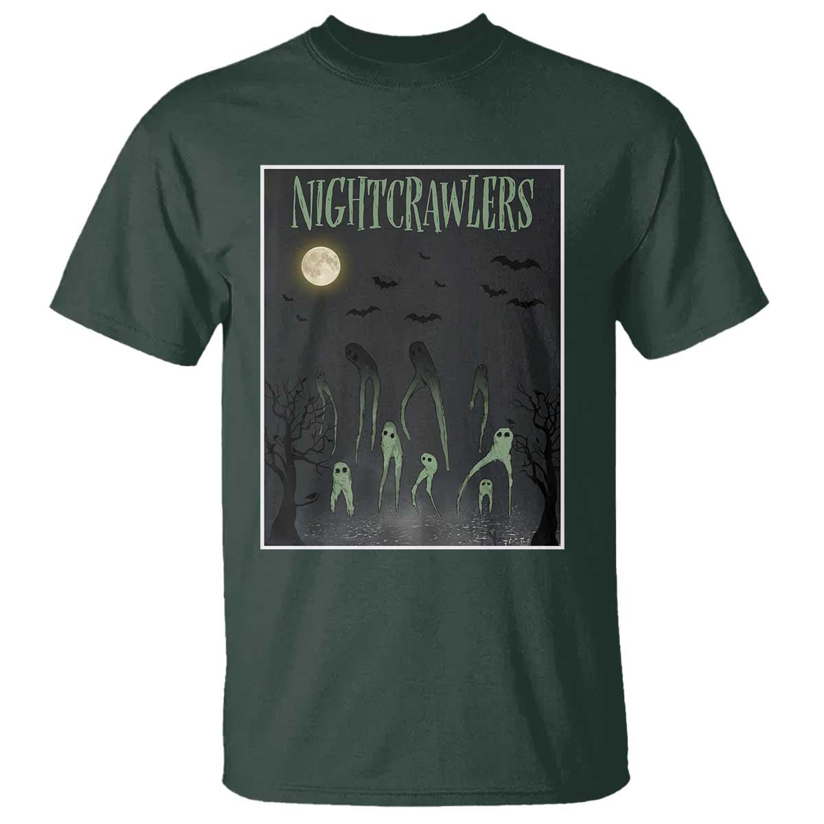 Fresno Nightcrawlers T Shirt Gothic Cryptid Horror Fan Gift - Wonder Print Shop