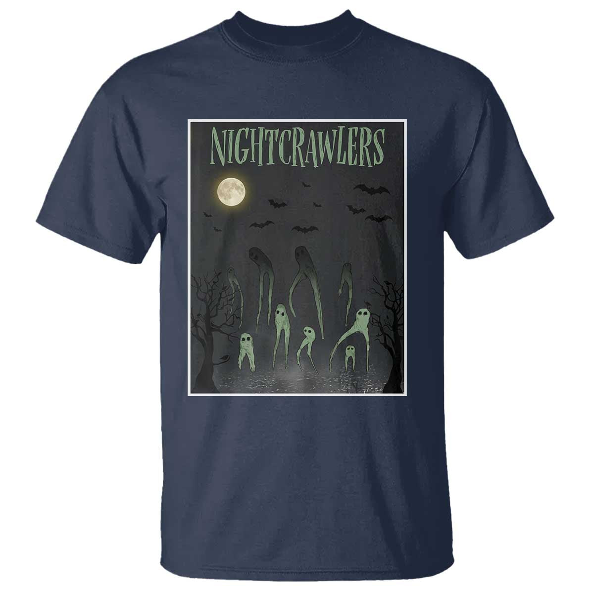 Fresno Nightcrawlers T Shirt Gothic Cryptid Horror Fan Gift - Wonder Print Shop