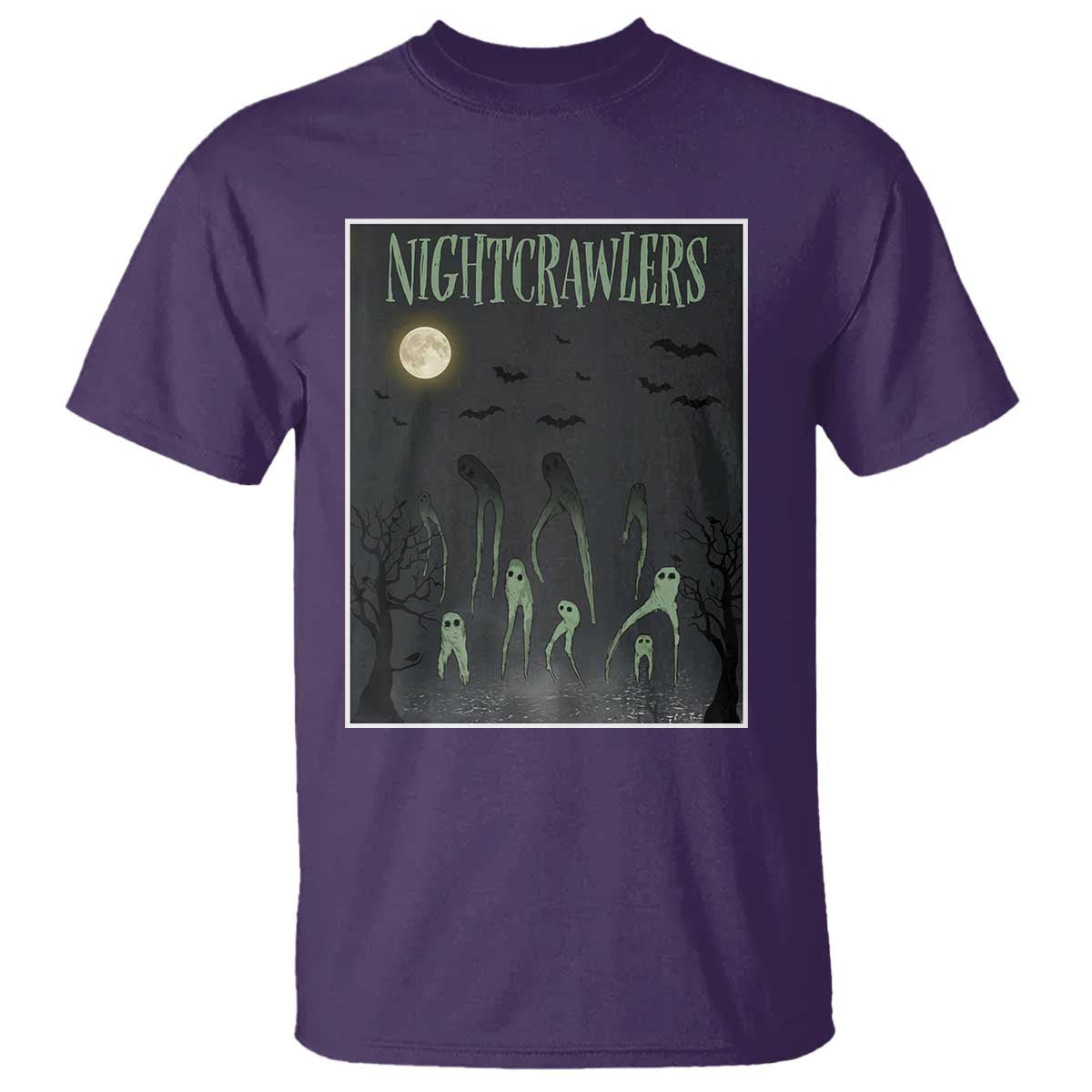 Fresno Nightcrawlers T Shirt Gothic Cryptid Horror Fan Gift - Wonder Print Shop