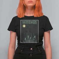 Fresno Nightcrawlers T Shirt For Women Gothic Cryptid Horror Fan Gift - Wonder Print Shop