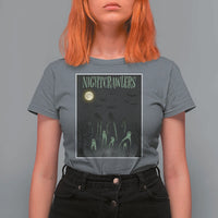 Fresno Nightcrawlers T Shirt For Women Gothic Cryptid Horror Fan Gift - Wonder Print Shop