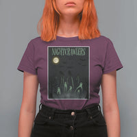 Fresno Nightcrawlers T Shirt For Women Gothic Cryptid Horror Fan Gift - Wonder Print Shop