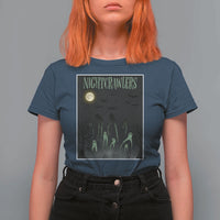 Fresno Nightcrawlers T Shirt For Women Gothic Cryptid Horror Fan Gift - Wonder Print Shop