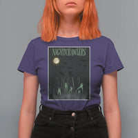 Fresno Nightcrawlers T Shirt For Women Gothic Cryptid Horror Fan Gift - Wonder Print Shop
