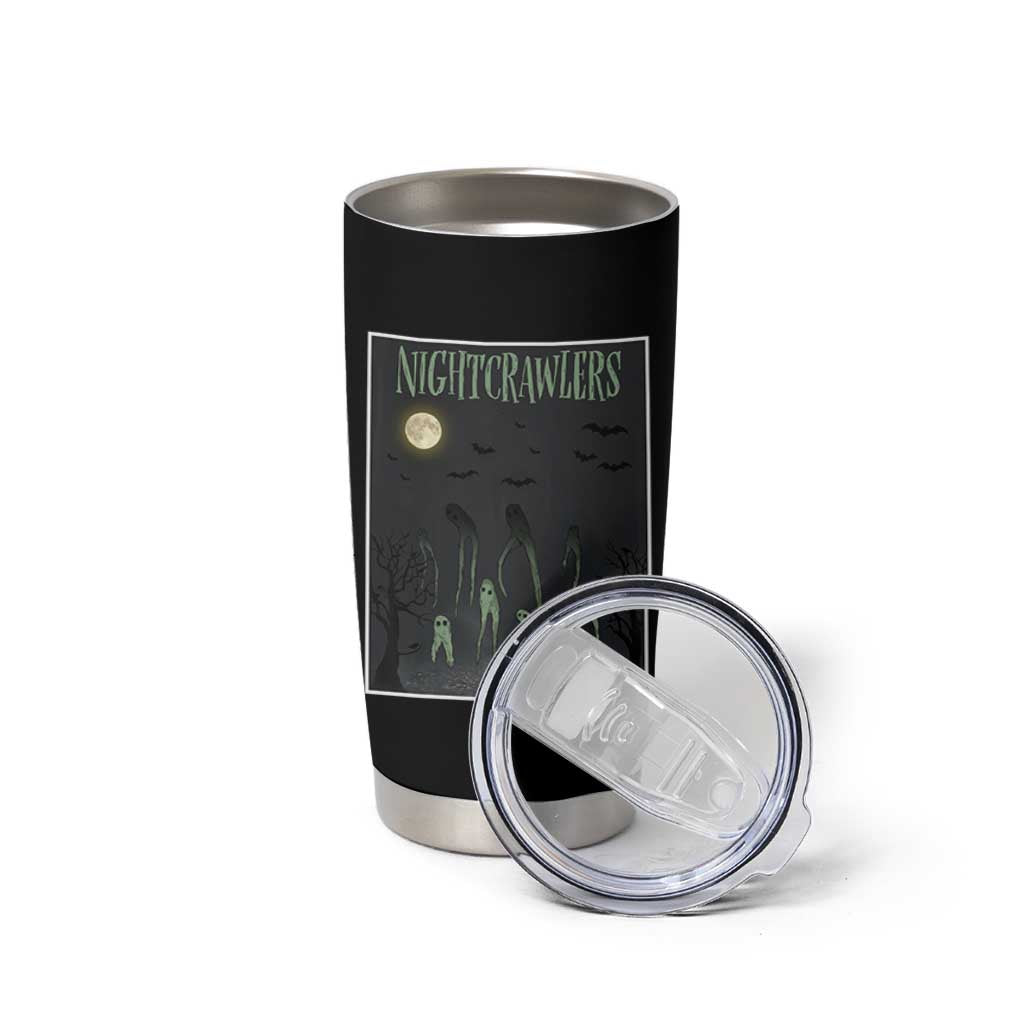 Fresno Nightcrawlers Tumbler Cup Gothic Cryptid Horror Fan Gift - Wonder Print Shop