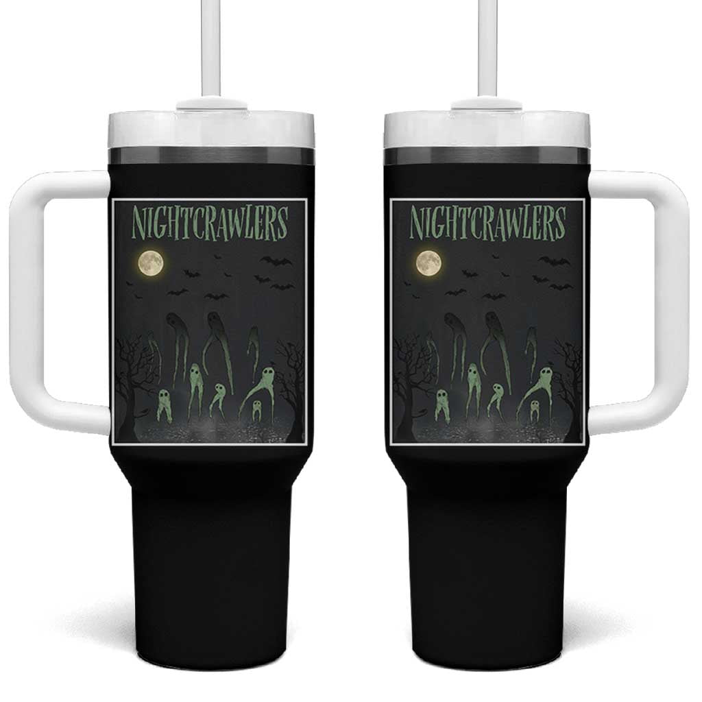 Fresno Nightcrawlers Tumbler With Handle Gothic Cryptid Horror Fan Gift - Wonder Print Shop