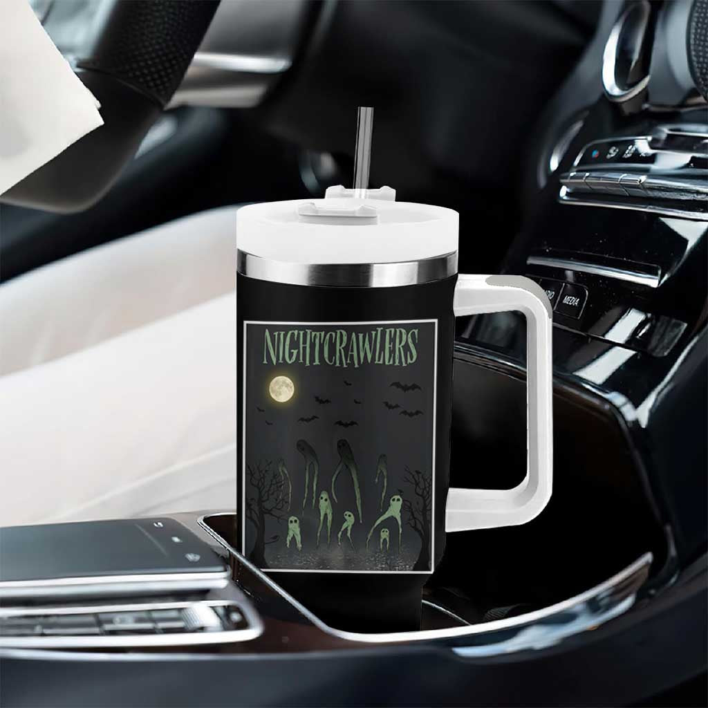 Fresno Nightcrawlers Tumbler With Handle Gothic Cryptid Horror Fan Gift - Wonder Print Shop