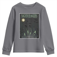 Fresno Nightcrawlers Youth Sweatshirt Gothic Cryptid Horror Fan Gift - Wonder Print Shop