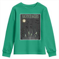 Fresno Nightcrawlers Youth Sweatshirt Gothic Cryptid Horror Fan Gift - Wonder Print Shop