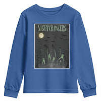 Fresno Nightcrawlers Youth Sweatshirt Gothic Cryptid Horror Fan Gift - Wonder Print Shop