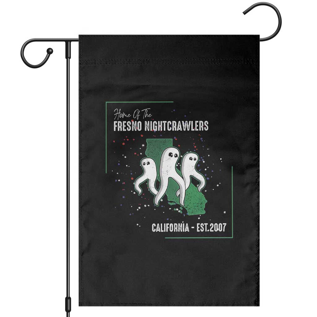 Fresno Nightcrawlers Garden Flag Home Of California Cryptid Gift - Wonder Print Shop