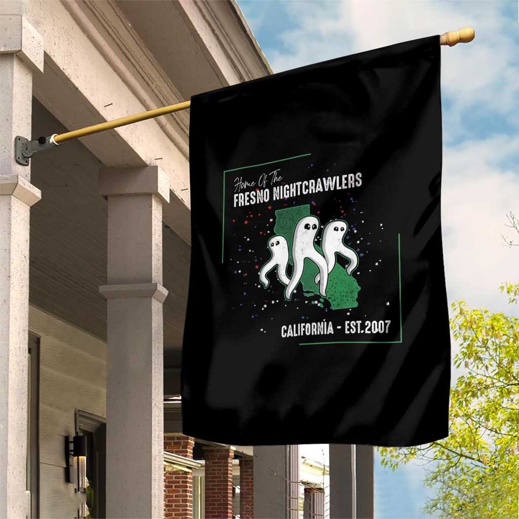 Fresno Nightcrawlers Garden Flag Home Of California Cryptid Gift - Wonder Print Shop