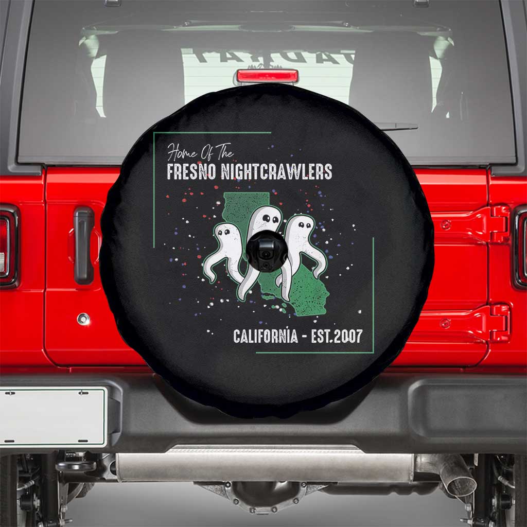 Fresno Nightcrawlers Spare Tire Cover Home Of California Cryptid Gift - Wonder Print Shop