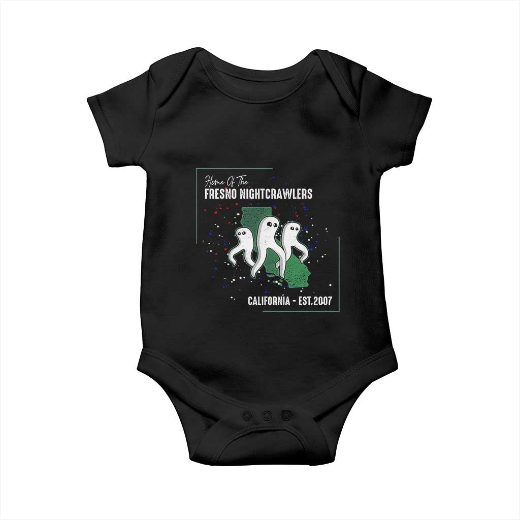 Fresno Nightcrawlers Baby Onesie Home Of California Cryptid Gift - Wonder Print Shop