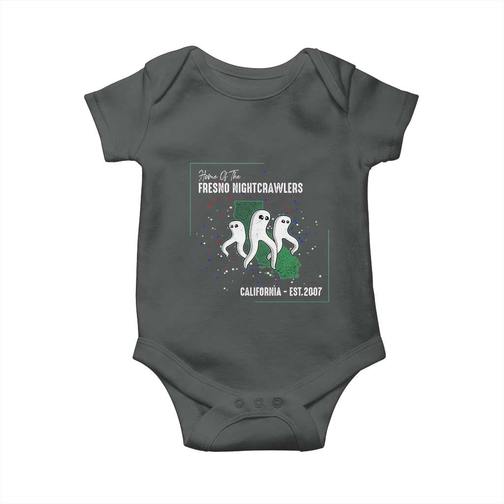 Fresno Nightcrawlers Baby Onesie Home Of California Cryptid Gift - Wonder Print Shop