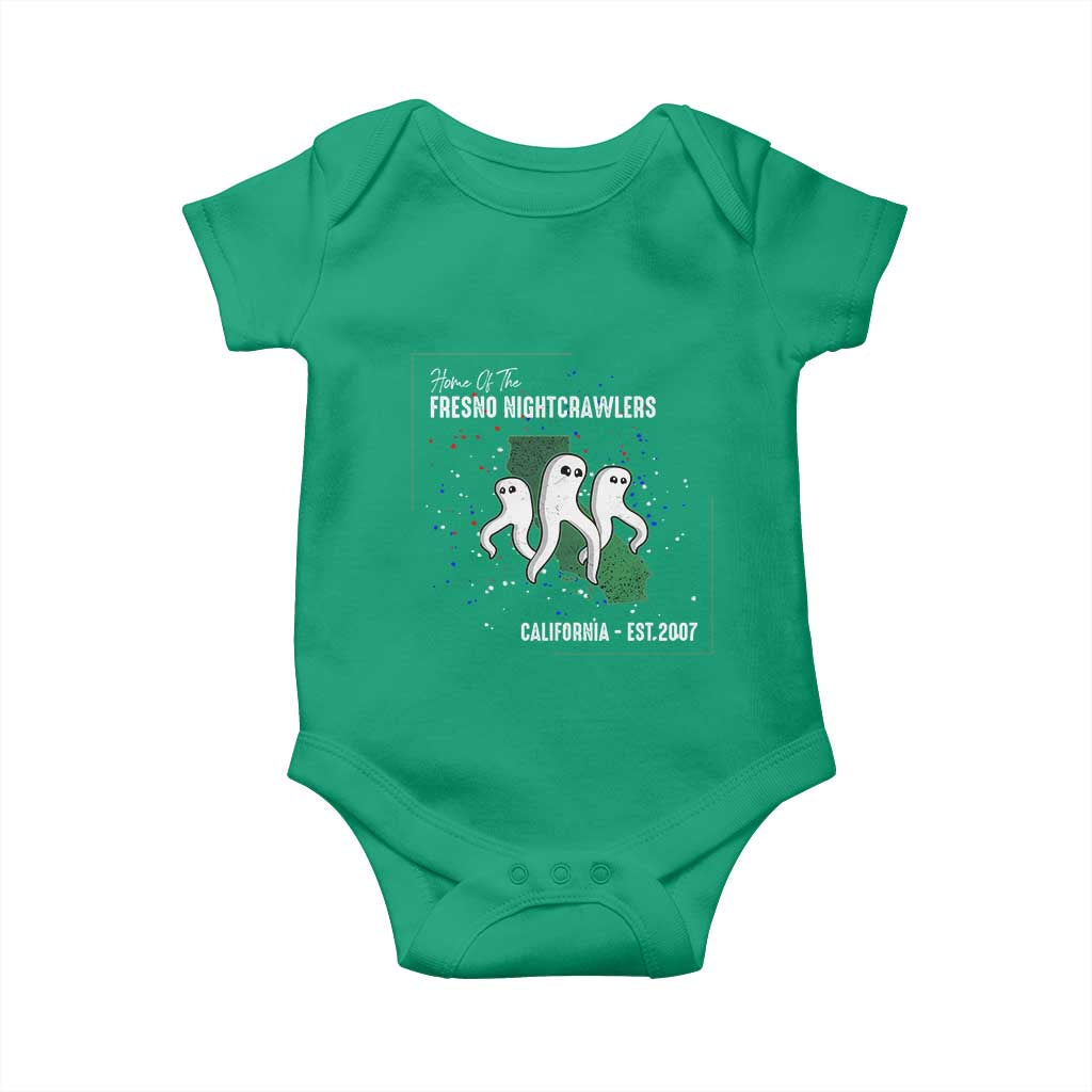 Fresno Nightcrawlers Baby Onesie Home Of California Cryptid Gift - Wonder Print Shop