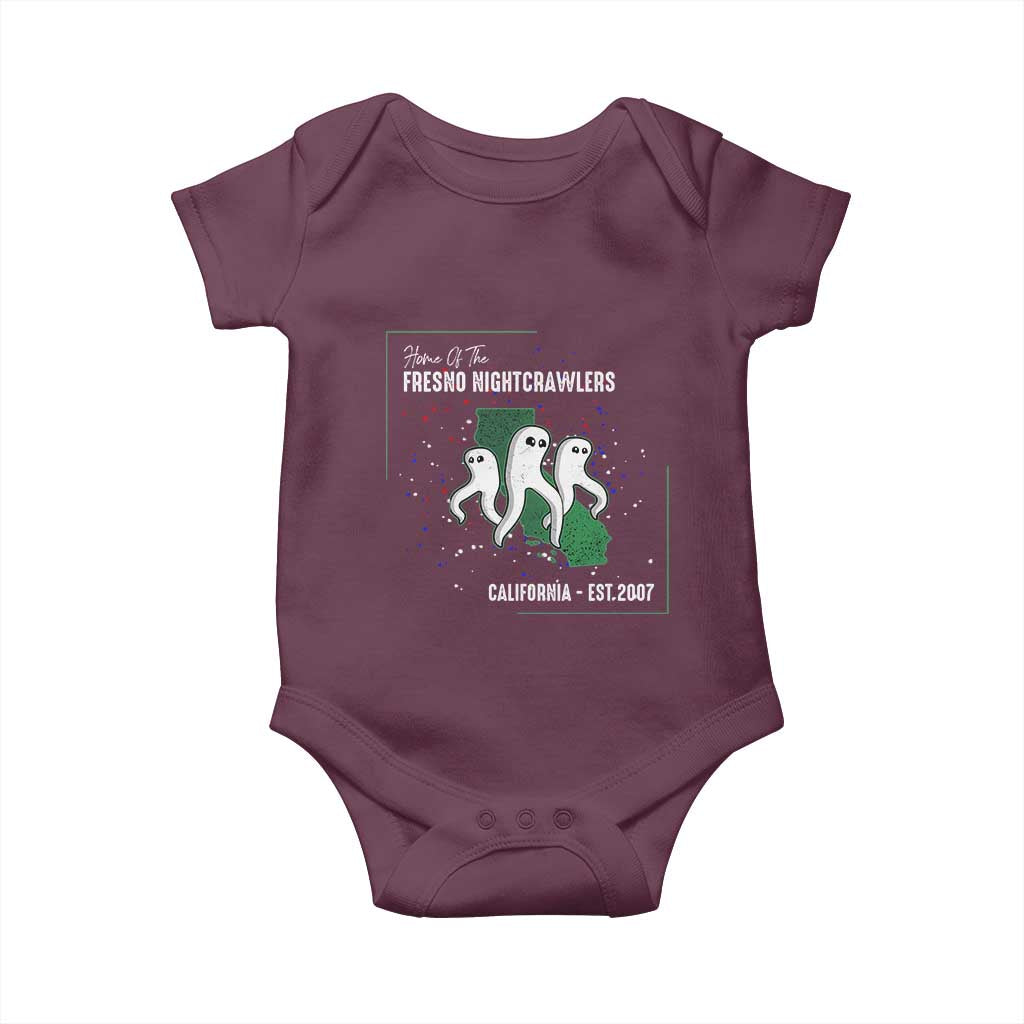 Fresno Nightcrawlers Baby Onesie Home Of California Cryptid Gift - Wonder Print Shop