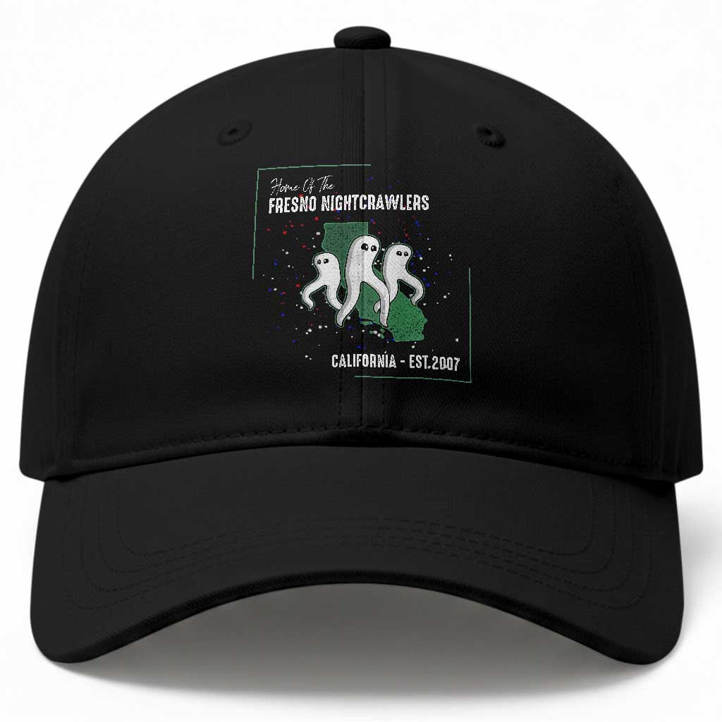 Fresno Nightcrawlers Baseball Cap Home Of California Cryptid Gift