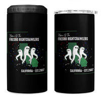 Fresno Nightcrawlers 4 in 1 Can Cooler Tumbler Home Of California Cryptid Gift - Wonder Print Shop