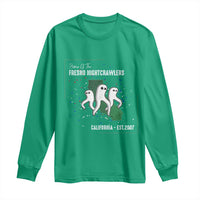 Fresno Nightcrawlers Long Sleeve Shirt Home Of California Cryptid Gift - Wonder Print Shop