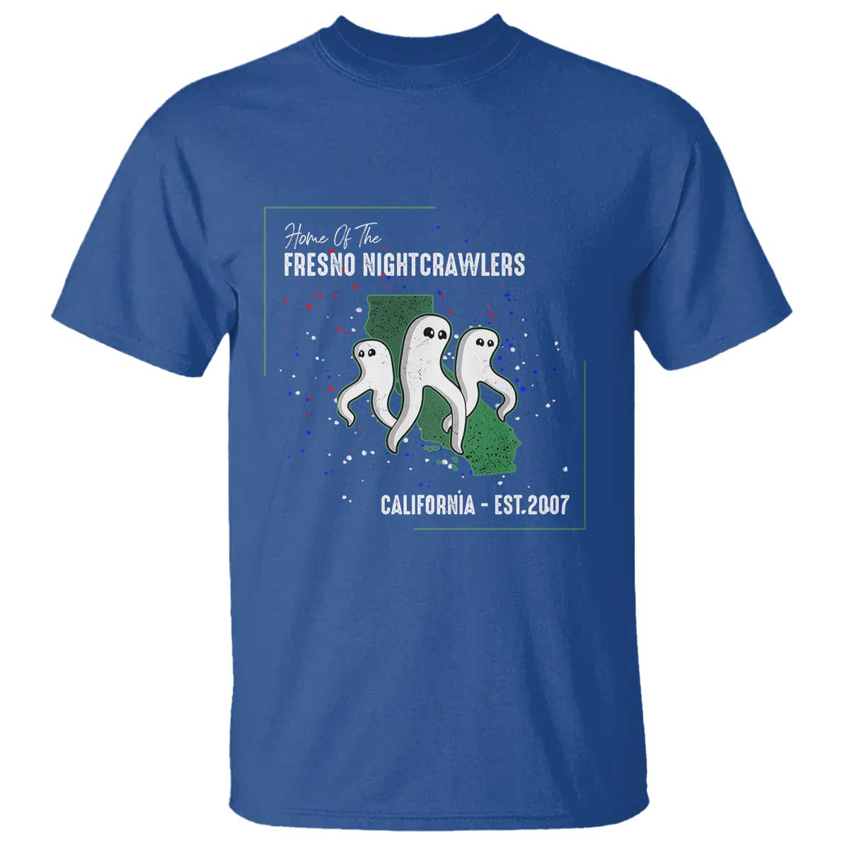 Fresno Nightcrawlers T Shirt Home Of California Cryptid Gift - Wonder Print Shop