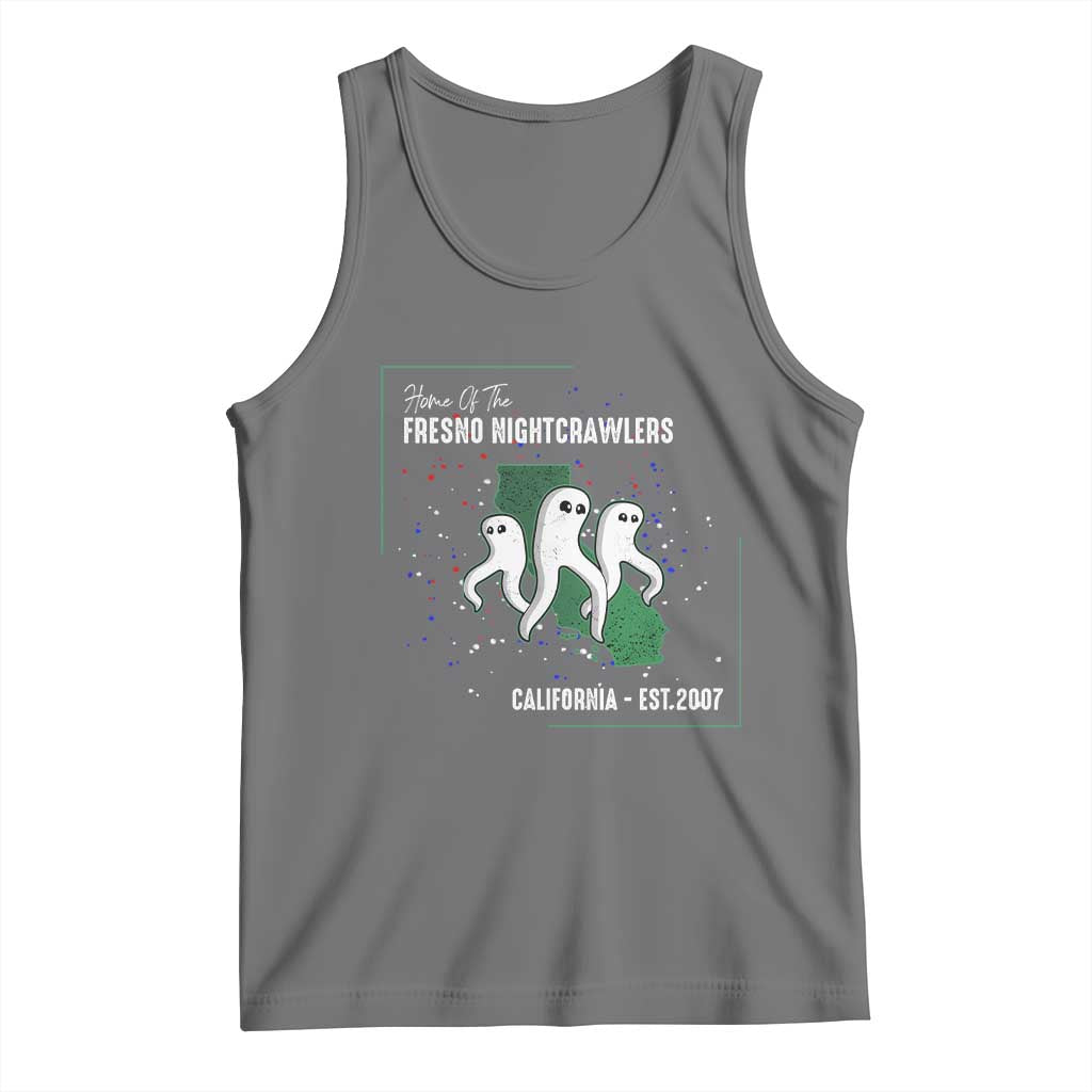 Fresno Nightcrawlers Tank Top Home Of California Cryptid Gift - Wonder Print Shop
