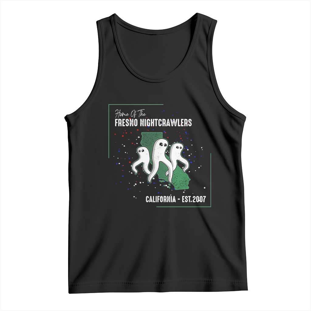 Fresno Nightcrawlers Tank Top Home Of California Cryptid Gift - Wonder Print Shop