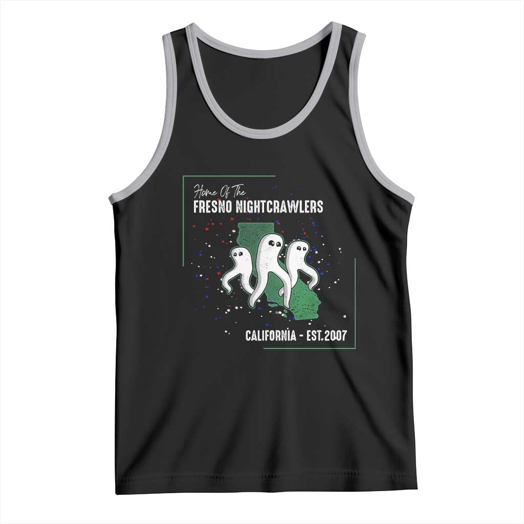 Fresno Nightcrawlers Tank Top Home Of California Cryptid Gift - Wonder Print Shop