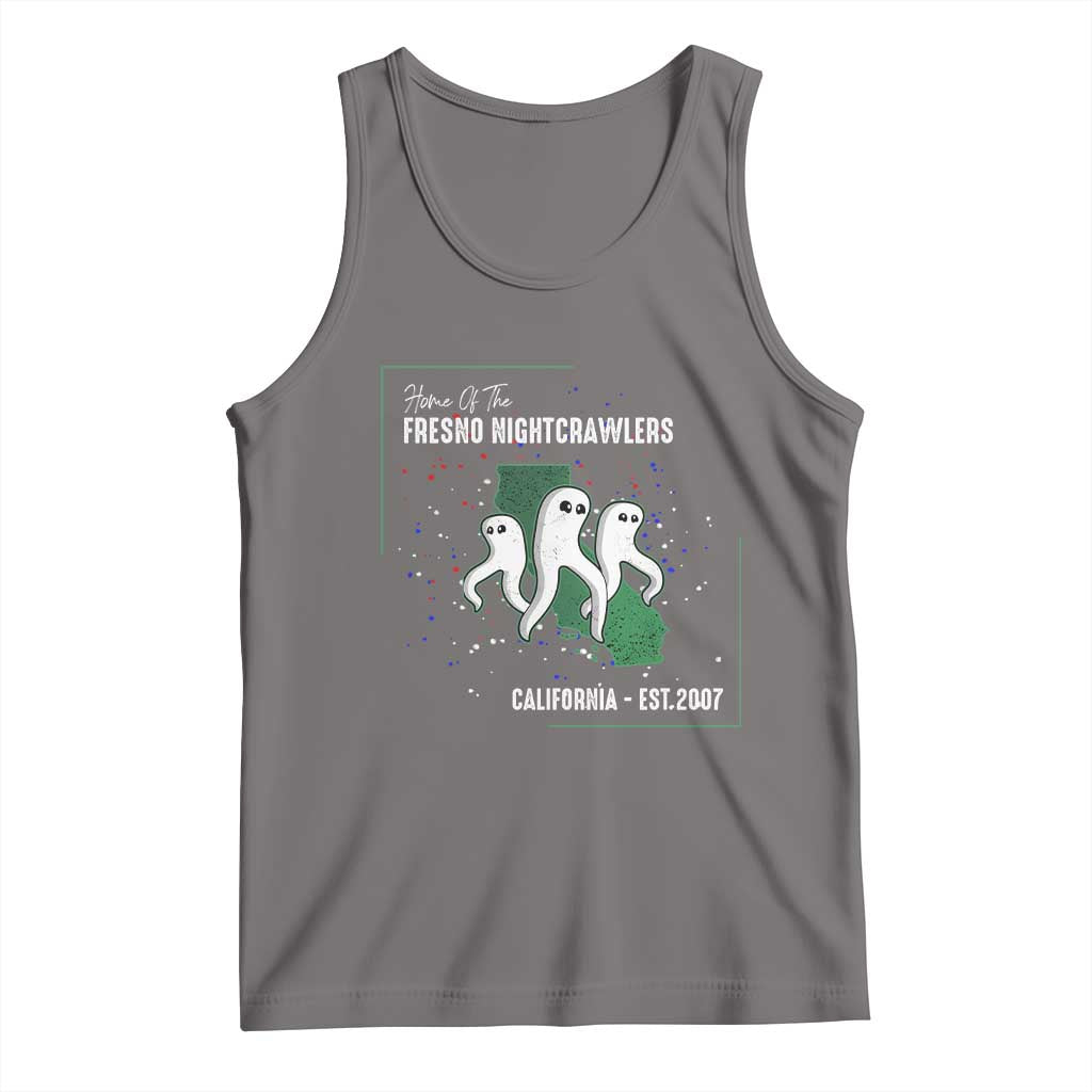 Fresno Nightcrawlers Tank Top Home Of California Cryptid Gift - Wonder Print Shop