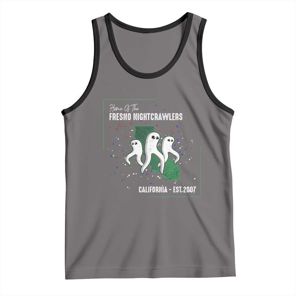 Fresno Nightcrawlers Tank Top Home Of California Cryptid Gift - Wonder Print Shop