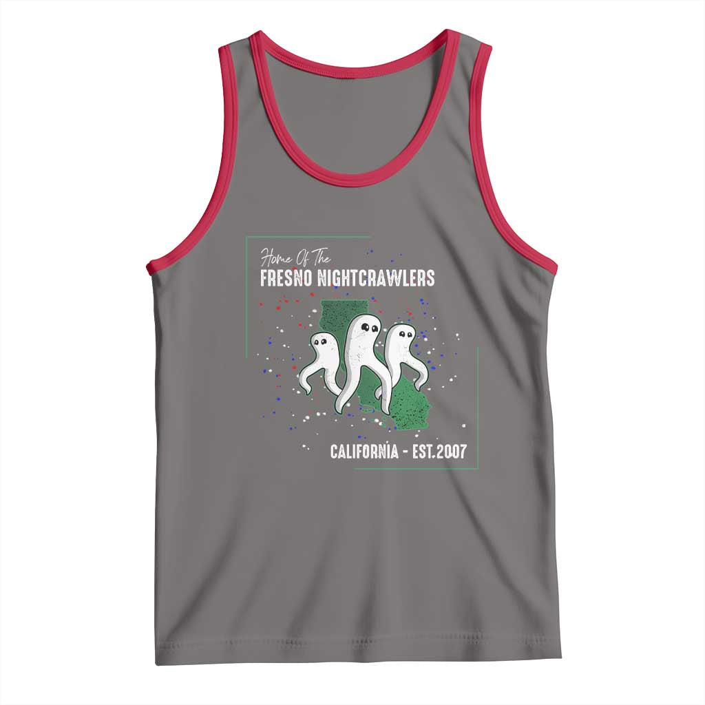 Fresno Nightcrawlers Tank Top Home Of California Cryptid Gift - Wonder Print Shop