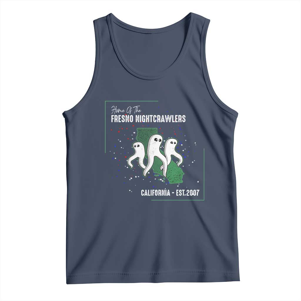 Fresno Nightcrawlers Tank Top Home Of California Cryptid Gift - Wonder Print Shop