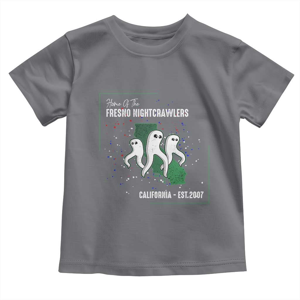Fresno Nightcrawlers Toddler T Shirt Home Of California Cryptid Gift - Wonder Print Shop