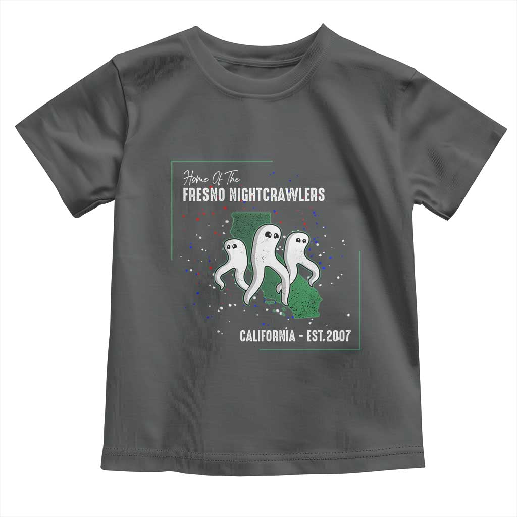 Fresno Nightcrawlers Toddler T Shirt Home Of California Cryptid Gift - Wonder Print Shop
