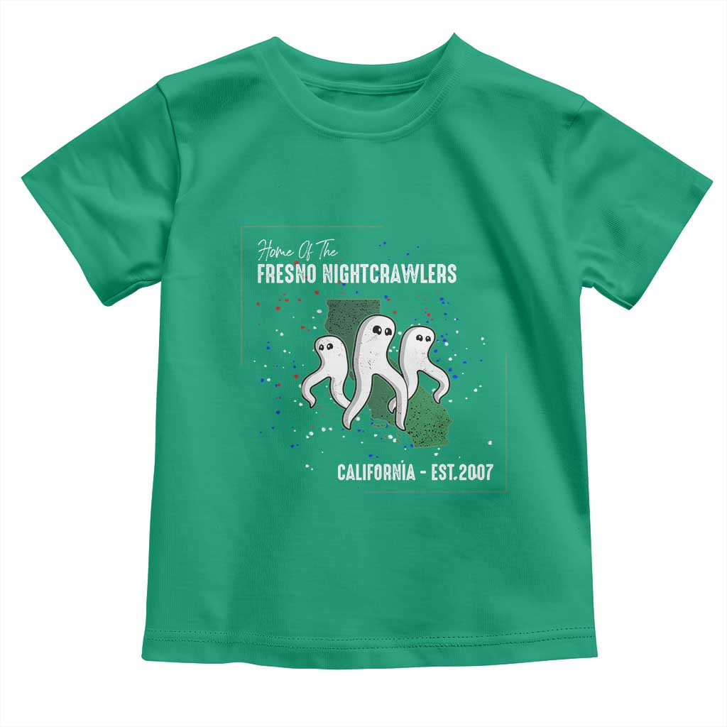 Fresno Nightcrawlers Toddler T Shirt Home Of California Cryptid Gift - Wonder Print Shop