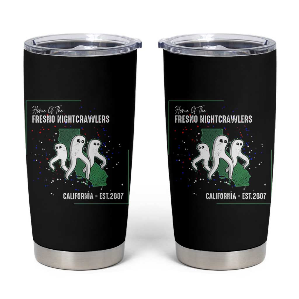 Fresno Nightcrawlers Tumbler Cup Home Of California Cryptid Gift - Wonder Print Shop