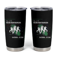 Fresno Nightcrawlers Tumbler Cup Home Of California Cryptid Gift - Wonder Print Shop