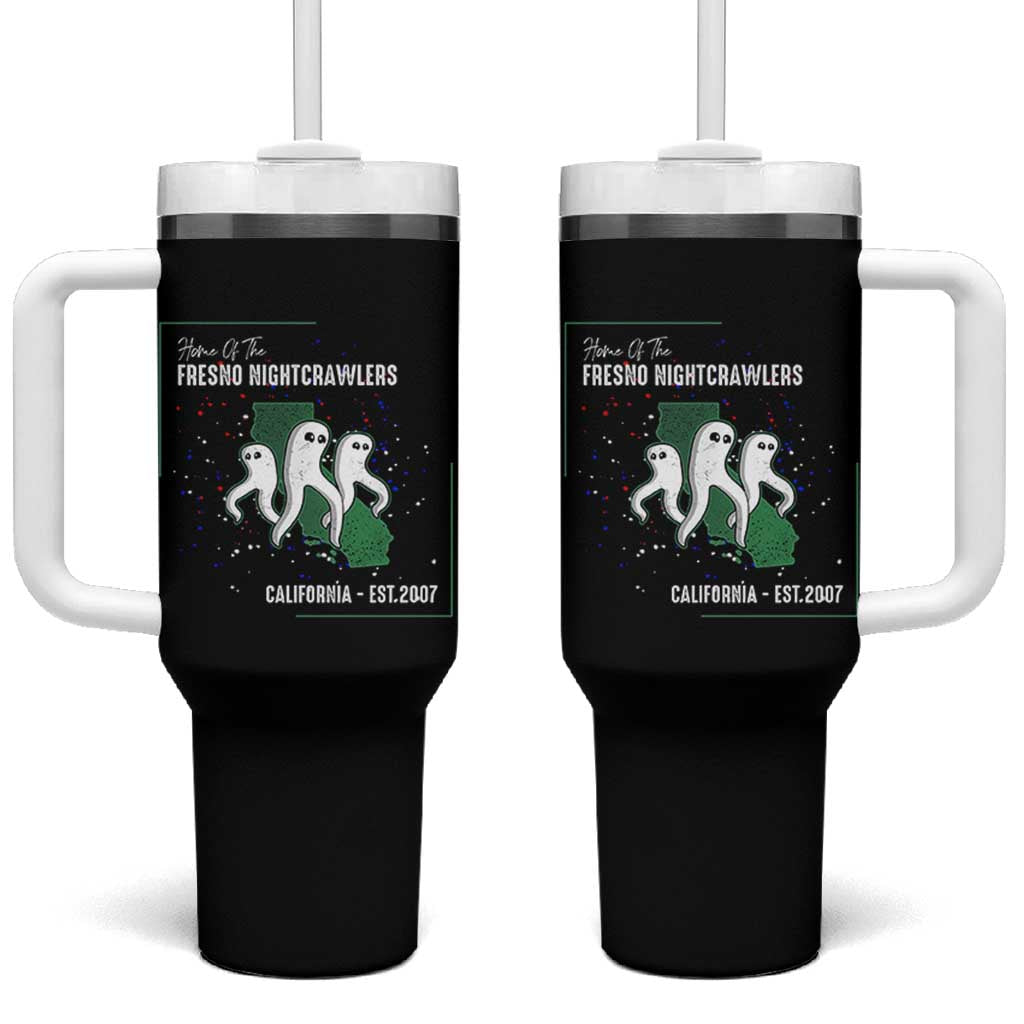 Fresno Nightcrawlers Tumbler With Handle Home Of California Cryptid Gift - Wonder Print Shop