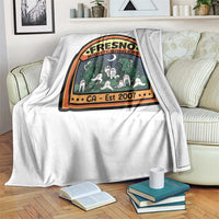 Fresno Nightcrawlers Folklore Gift Throw Blanket Home Of California Cryptids - Wonder Print Shop