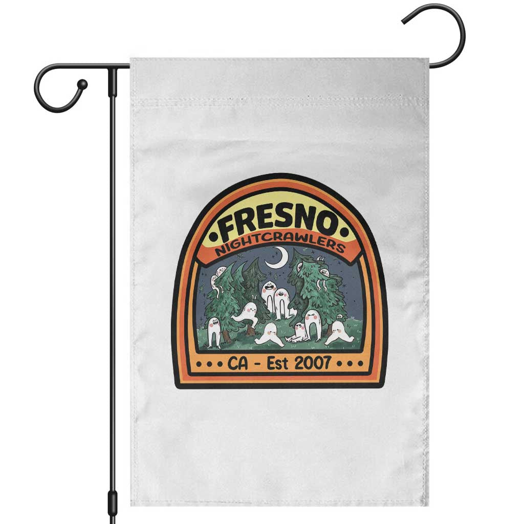 Fresno Nightcrawlers Folklore Gift Garden Flag Home Of California Cryptids - Wonder Print Shop