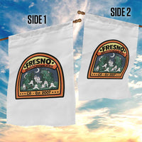 Fresno Nightcrawlers Folklore Gift Garden Flag Home Of California Cryptids - Wonder Print Shop