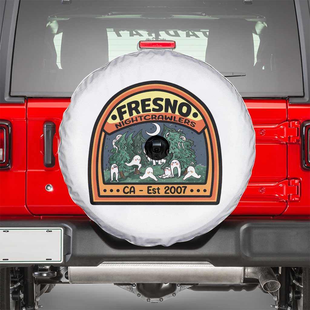 Fresno Nightcrawlers Folklore Gift Spare Tire Cover Home Of California Cryptids - Wonder Print Shop