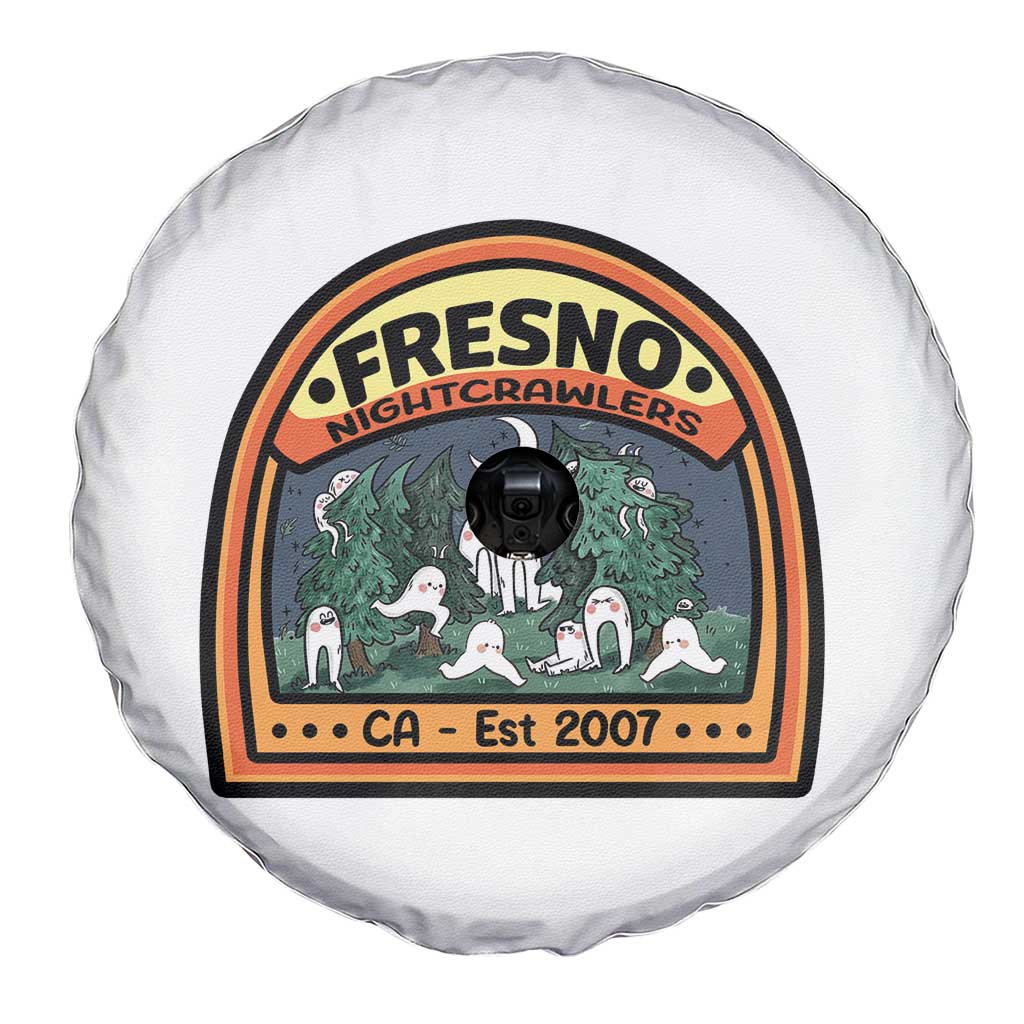 Fresno Nightcrawlers Folklore Gift Spare Tire Cover Home Of California Cryptids - Wonder Print Shop