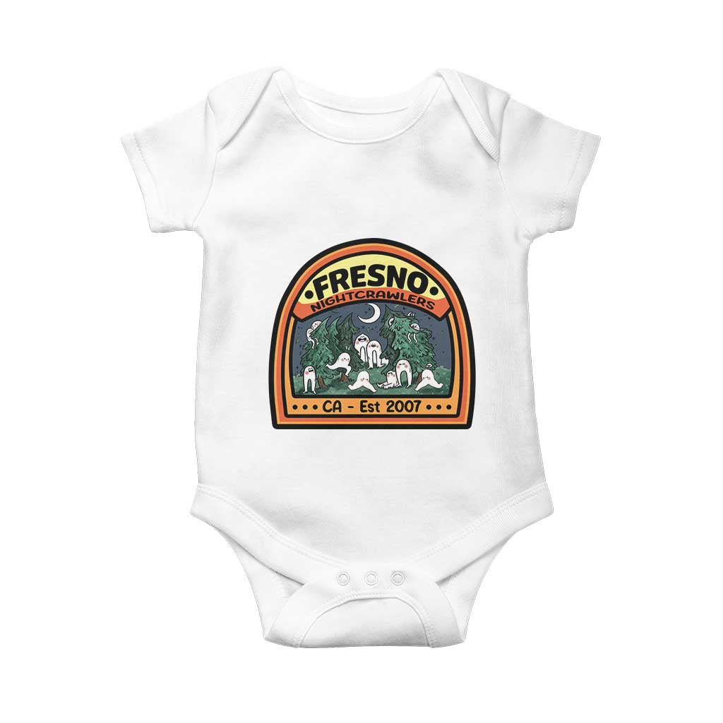 Fresno Nightcrawlers Folklore Gift Baby Onesie Home Of California Cryptids - Wonder Print Shop