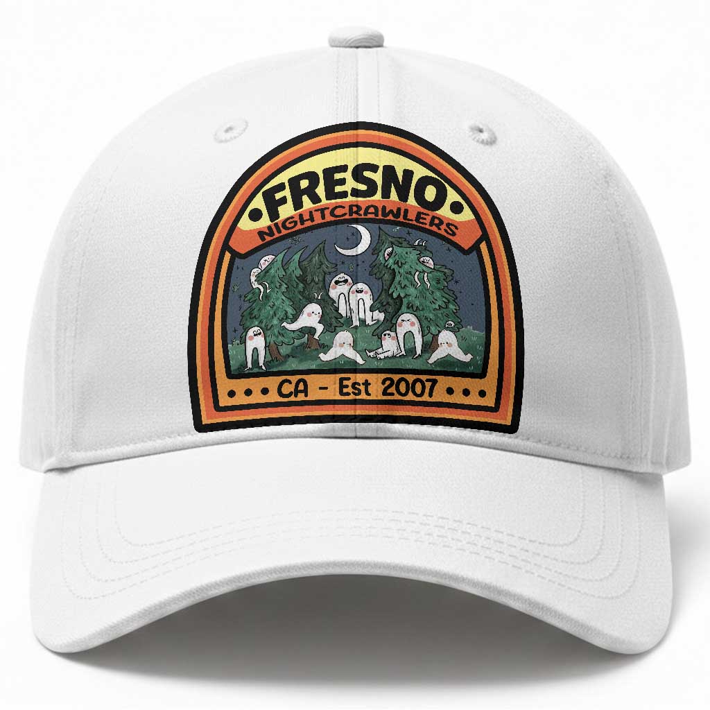 Fresno Nightcrawlers Folklore Gift Baseball Cap Home Of California Cryptids