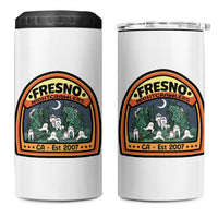Fresno Nightcrawlers Folklore Gift 4 in 1 Can Cooler Tumbler Home Of California Cryptids - Wonder Print Shop