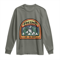 Fresno Nightcrawlers Folklore Gift Long Sleeve Shirt Home Of California Cryptids - Wonder Print Shop