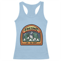 Fresno Nightcrawlers Folklore Gift Racerback Tank Top Home Of California Cryptids - Wonder Print Shop